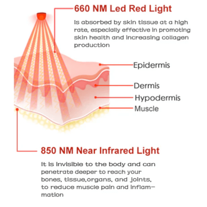 RayLief Red Light Therapy Healing Panel