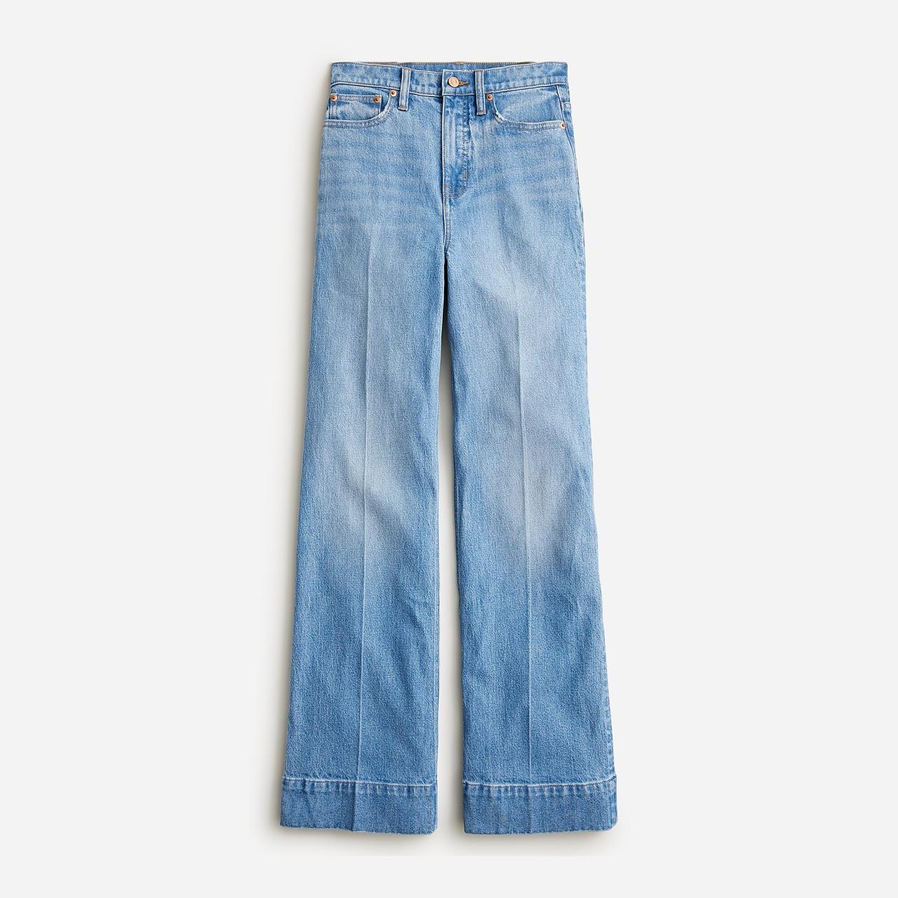 Tall Wide Leg Denim Trouser