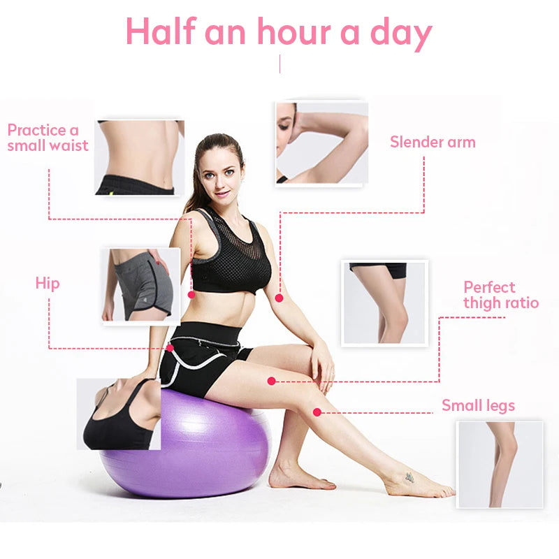 Thickened PVC Yoga Fitness Ball