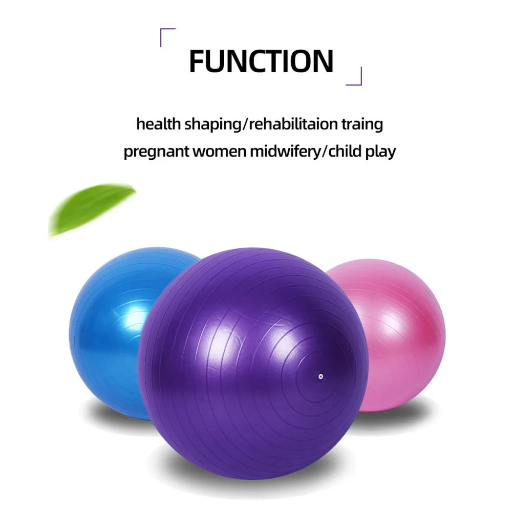 Thickened PVC Yoga Fitness Ball