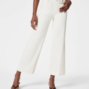 Tummy Control Cropped Wide-Leg Jeans – 2024 Best Selling Jeans