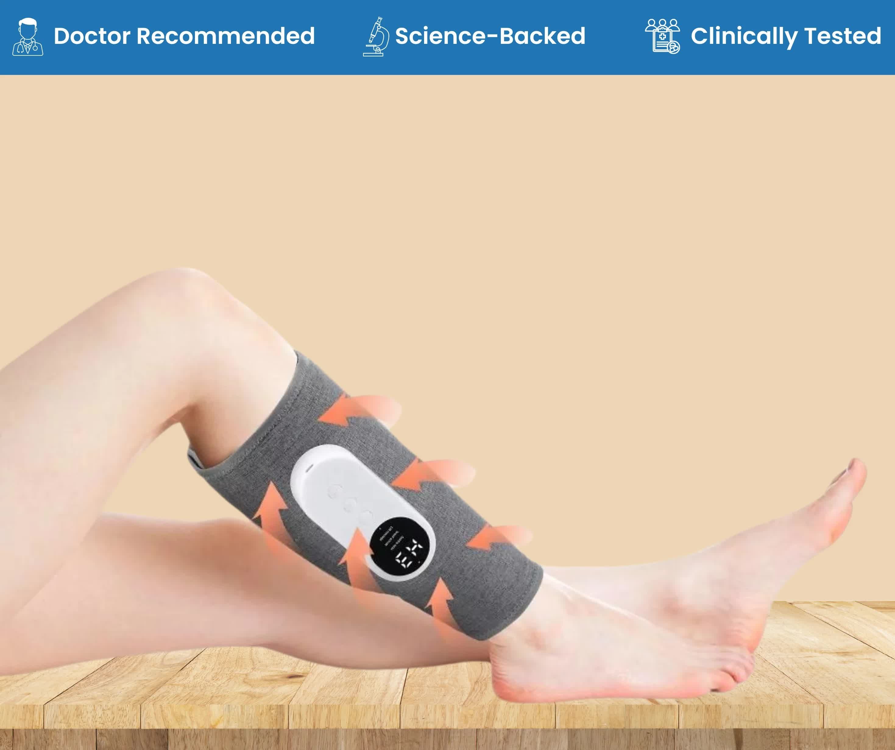 Wave Leg Therapy 3-in-1 Massager